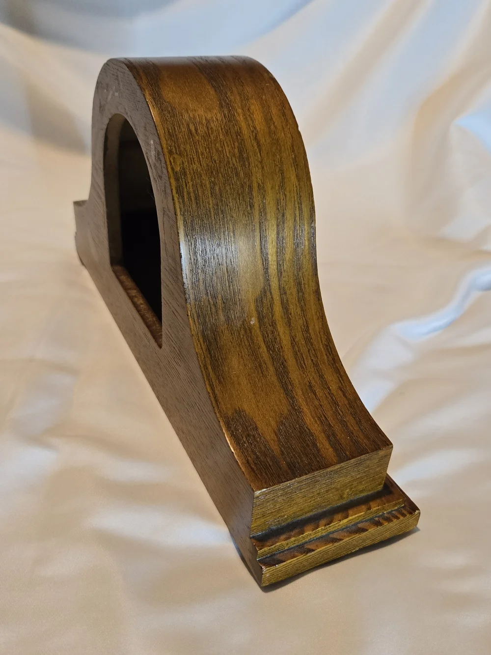Seth Thomas Westminster Wooden Case Mantel Clock Roman Numerals * Keeps Time